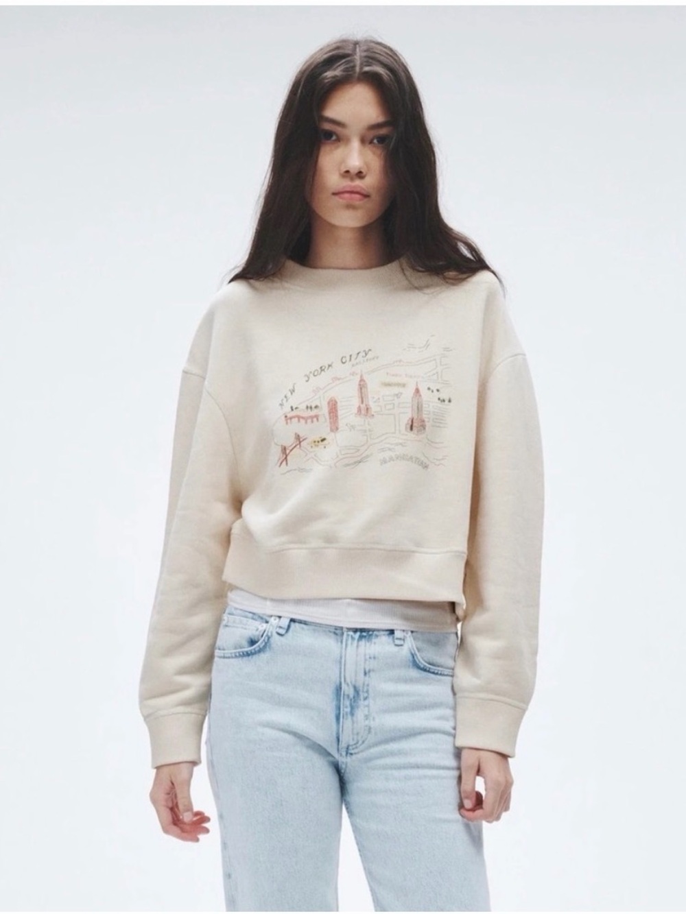 rag & bone
Vintage NYC Tourist Crewneck Sweatshirt